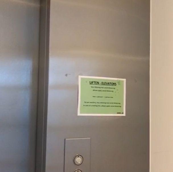 Inox Shine vuile lift